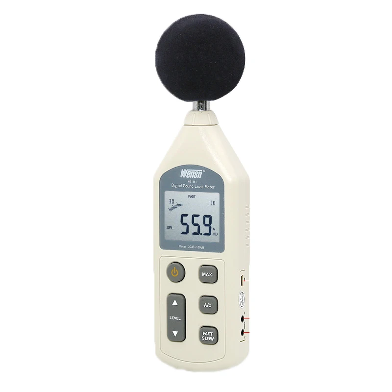SW1361 ЖК-измеритель уровня звука регистратор 30-135дб Измерение шума аудио измеритель уровня детектор цифровой диагностический инструмент