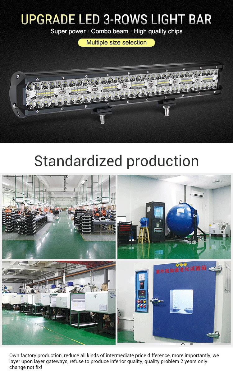 CO светильник 420W 3-рядная светодиодный светильник бар автомобилей 20 дюймов комбинированный прожектор луч светодиодные панели для грузовиков ATV Трактор джип Авто Работа светильник 12V 24V