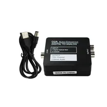 Digital to Analog Audio Converter Amplifier Decoder Optical Fiber Coaxial Signal to Analog Stereo Audio Adapter 3.5MM Jack 2*RC цена Digital to Analog Audio Converter Amplifier Decoder Optical Fiber Coaxial Signal to Analog Stereo Audio Adapter 3.5MM Jack 2*RC цены онлайн