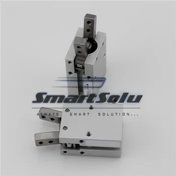 

Free shipping High quality double acting pneumatic robot gripper air cylinder MHC2-10D SMC type angular style aluminium clamps