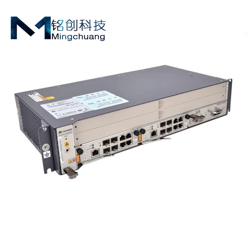 HUAWEI мини OLT (Оптический линейный терминал) MA5608T с DC Мощность MPWC 1G управления карты MCUD и 16 портов GPFD C + SFP модули