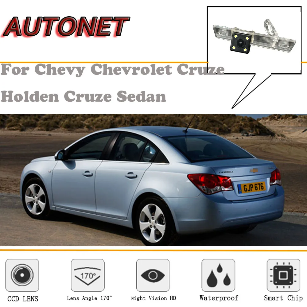 

AUTONET Rear View camera For Chevy Chevrolet Cruze / Holden Cruze Sedan/CCD/Night Vision/Backup Camera/license plate camera