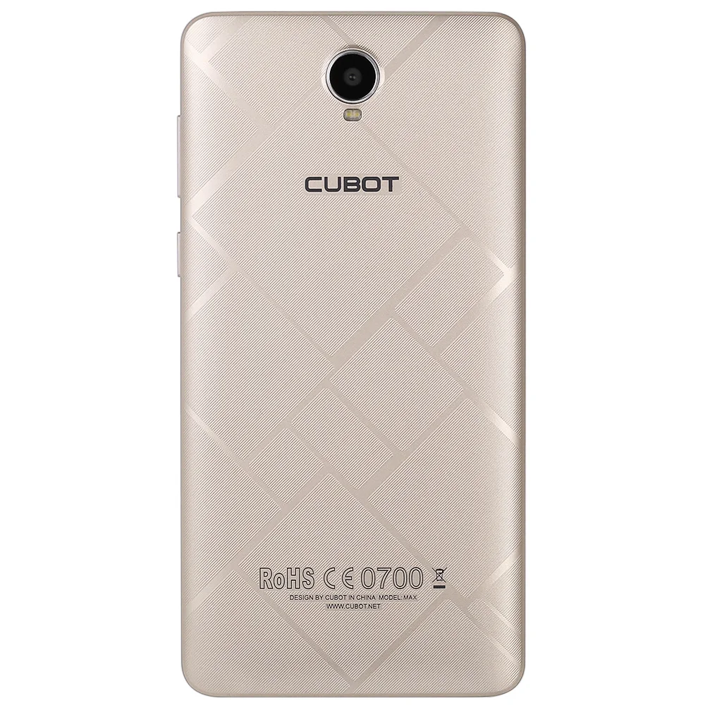 Cubot Max Android 6 0 дюймов фаблет 4G MTK6753 1 3 ГГц Octa Core ГБ Оперативная память 32 Встроенная OTG