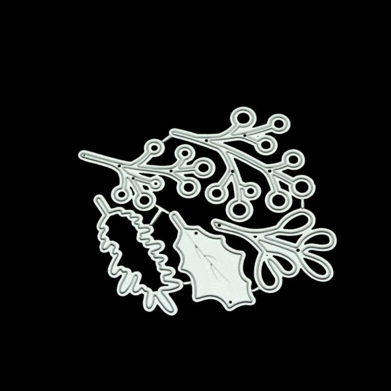

Oval Leaves DIY Metal Cutting Dies Stencil Scrapbooking Photo Album Stamp Paper Card Crafts Decor