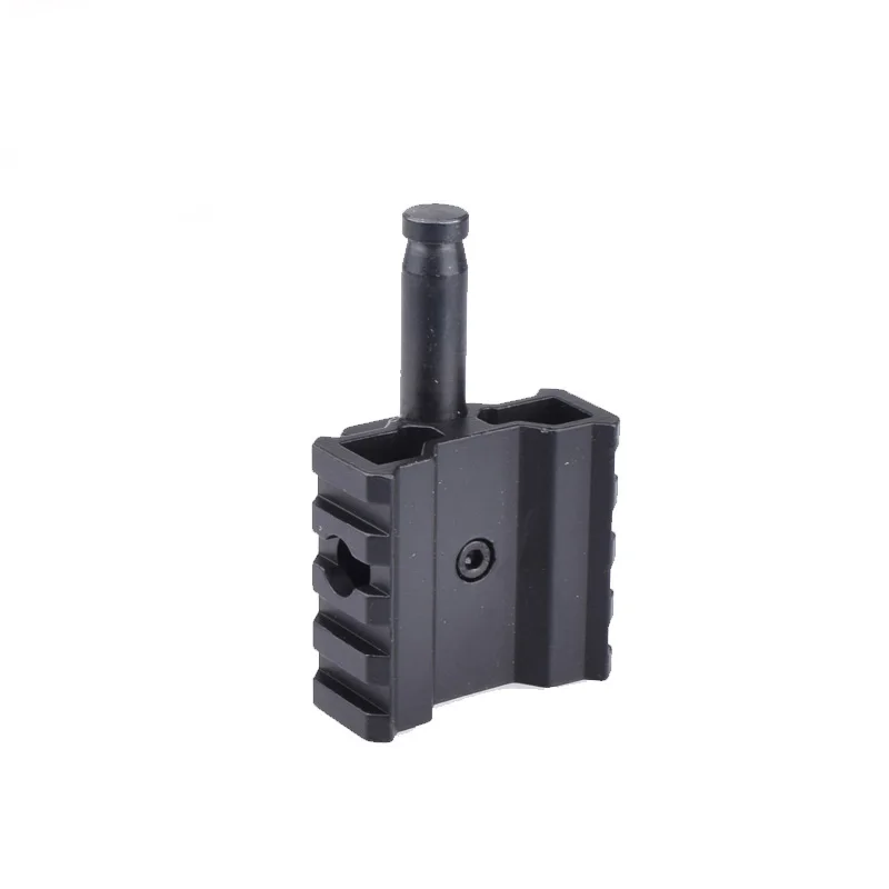 Adaptador de bipé tático três trilhos, conector