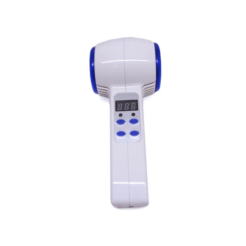 Blue LED Hot Cold Hammer Cryotherapy Facial Beauty Machine Warm Ice Cool Clam Skin Tightening Shrink Pore Massage 2