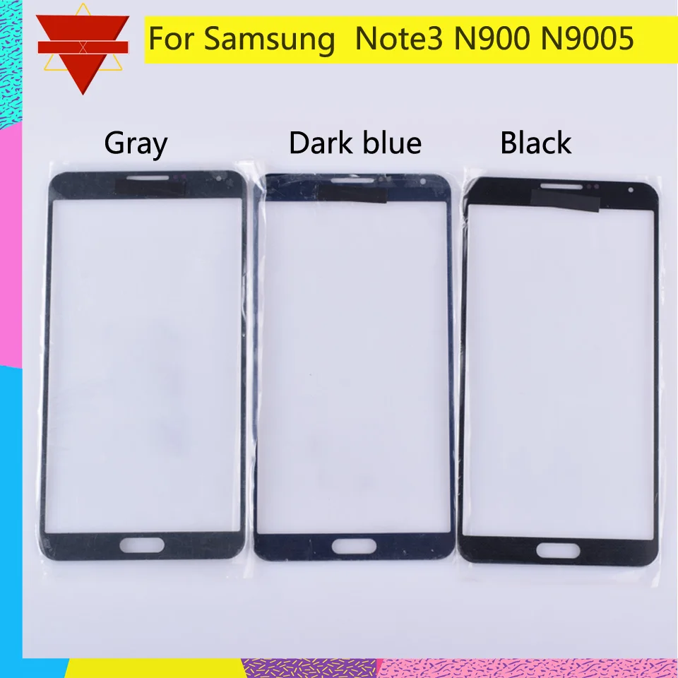 Сенсорный экран для samsung Galaxy Note 3 Note3 N900 N9005 N900F SM-900F сенсорный экран передняя стеклянная панель сенсорный экран Внешний стеклянный объектив