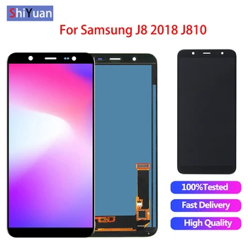 

6.0" Screen For Samsung Galaxy J8 2018 SM-J810 J810M J810Y LCD Display Touch Screen Adjust Brightness Screen Digitizer Replace