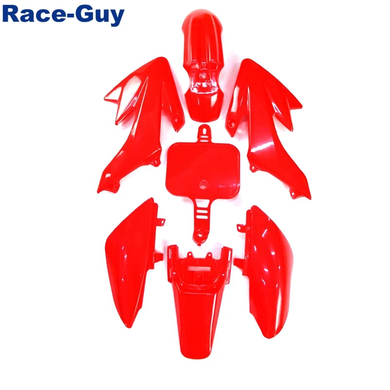Наборы корпуса из красного пластика для китайского питбайка Honda CRF50 SSR Thumpstar GPX Stomp
