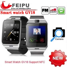 Aplus GV18 NFC Smart bluetooth watch with Camera bluetooth wristWatch SIM card font b Smartwatch b