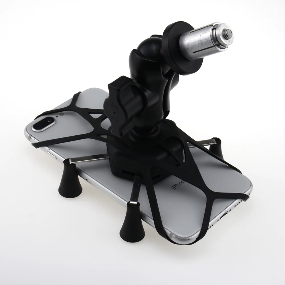 

Phone Holder for KAWASAKI ZX600 NINJA ZX-6RR ZX-14R ZZR1400 ZX14R ZX6R Motorcycle GPS Navigation Bracket 16-19mm