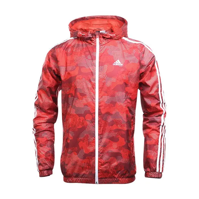 adidas wb aop camo jaqueta com capuz sportswear dos homens