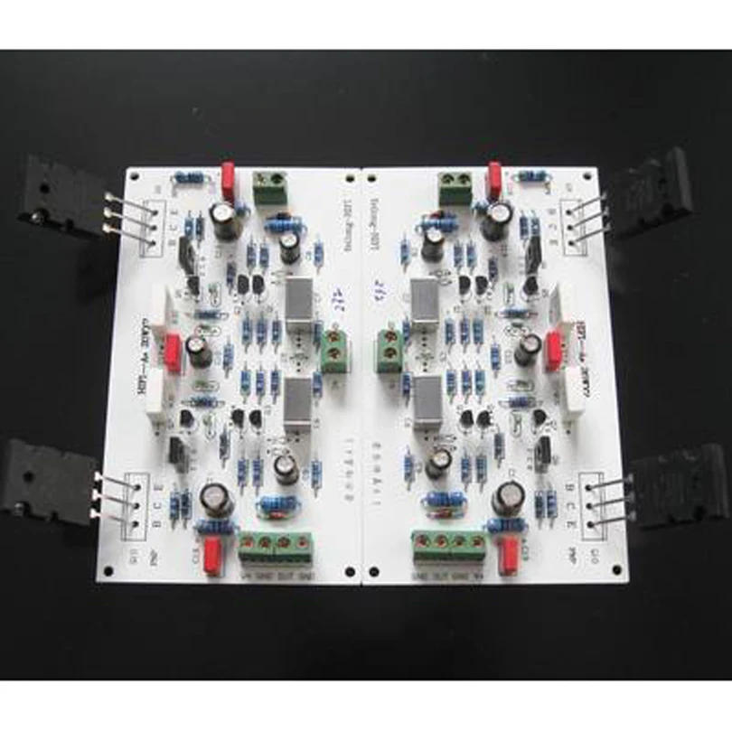 A1 20 Вт + стерео усилитель класса A завершенная плата 2SC5200 1943|amplifier board|amplifier board class