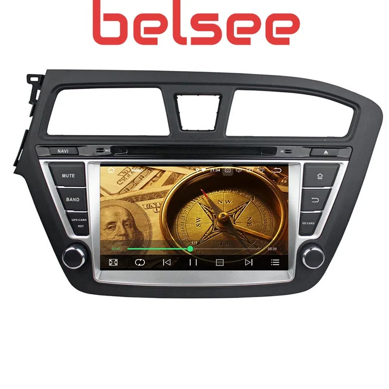 Flash Deal Belsee for Hyundai i20 2014 2015 IPS Screen Stereo DVD Player GPS Navigation 2 Din Bluetooth Android 8 Car Radio Autoradio Audio 3
