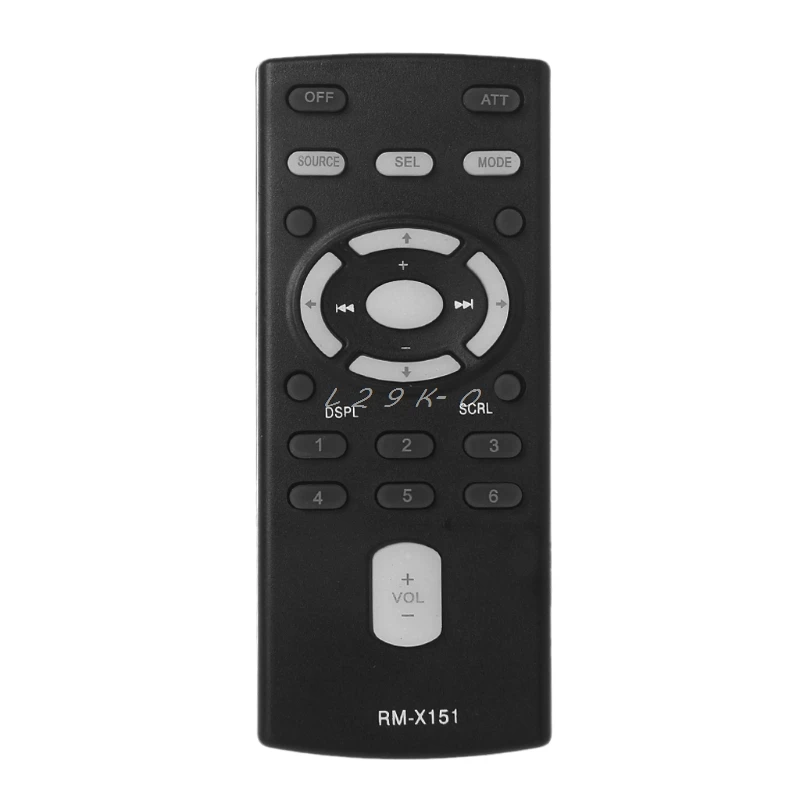 Replace Rmx151 Car/boat Audio Remote Control For Sony Cdxgt300 Gt520