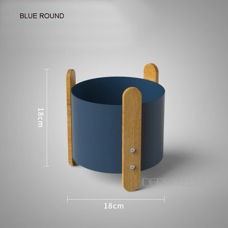 dark blue round