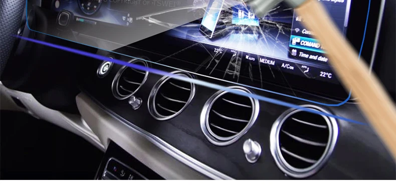 Для Mercedes Benz E класс W213 S класс W222 автомобильный навигатор приборная панель защитная пленка Закаленное стекло экран протектор щит