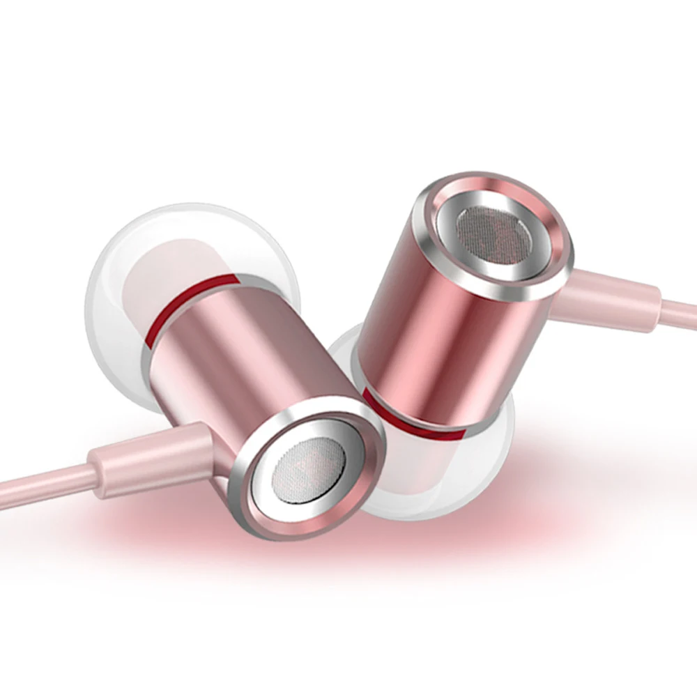 

qijiagu Universal 1.2m Wired headsets Special offer Fashion Stereo In-Ear Magnetism with Mic Earphones for PC smart Phone