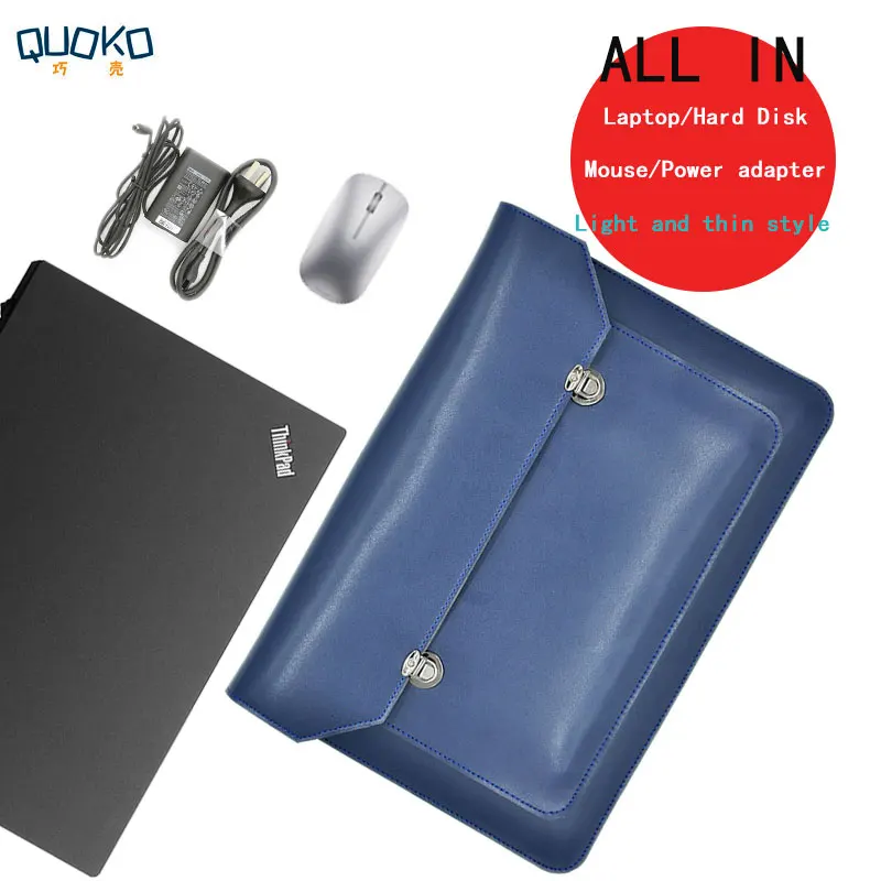 Двухслойный портфель стильная сумка-чехол для ноутбука, чехол из микрофибры для ноутбука lenovo Tinkpad X270 X280 X390