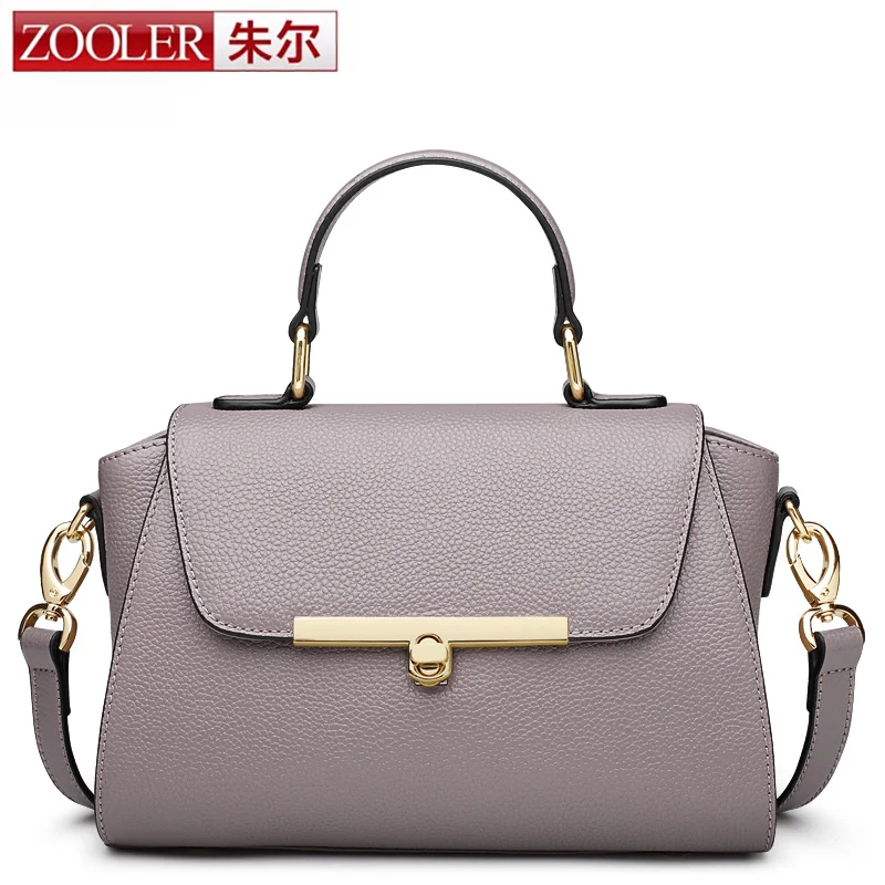 HOT NEW shoulder bag ZOOLER women leather bag top handle cowhide shoulder bags famous brand handbag