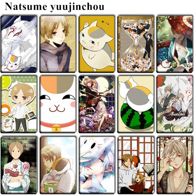

20 pcs/lot Cute Natsume yuujinchou Stickers Toys Japanese Anime Nyanko Sensei White Cat Card Stickers Cartoon Kids Gifts Toys
