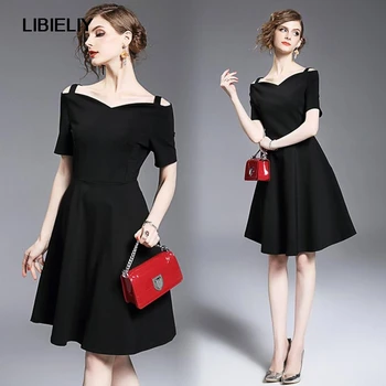 

Nice Pop Summer Women Dress Europe And The United States Elegant Dress Clothes