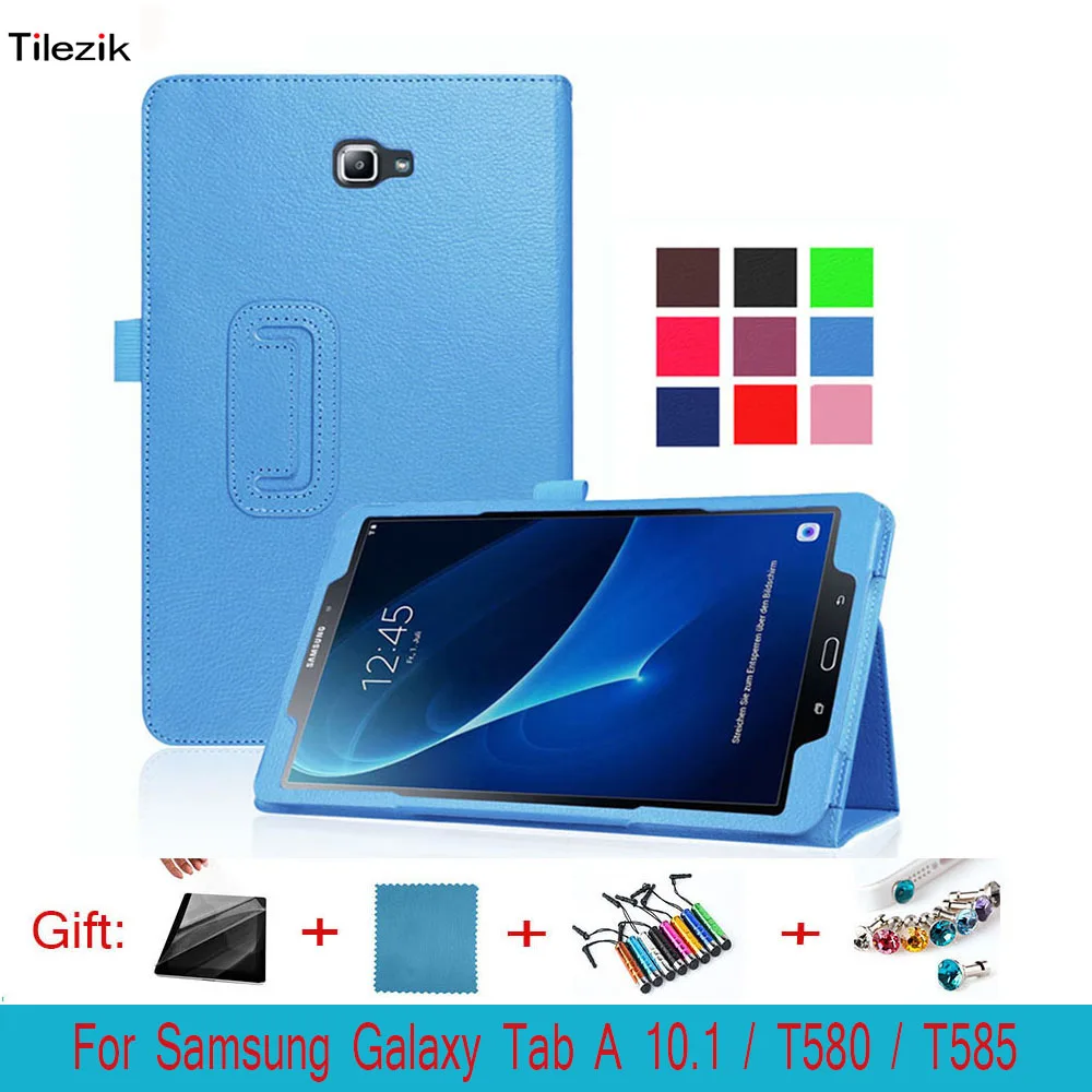 Tablet Case Cover For Samsung Galaxy Tab A A6 10.1 S Pen versions T580