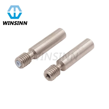 

MK8 Heatbreak All Metal Heat Break 1.75mm Throat PTFE Teflon M6 Length 30mm for Makerbot 3D Printer Extruder Hotend