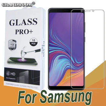 

100pcs 2.5D Anti-Scratch Tempered Glass For Samsung A90 A80 A70 A60 A50 A40 A40S A30 A20 A20E A10 Protective Guard Film With Box