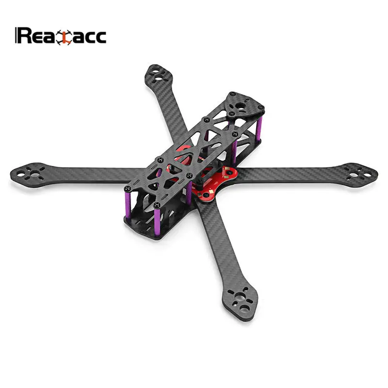 

Realacc Martian-7 7 Inch 300mm Wheelbase Carbon Fiber 4mm Arm Frame Kit w/ PDB For RC Racing Multicopter Motor ESC DIY Part 159g