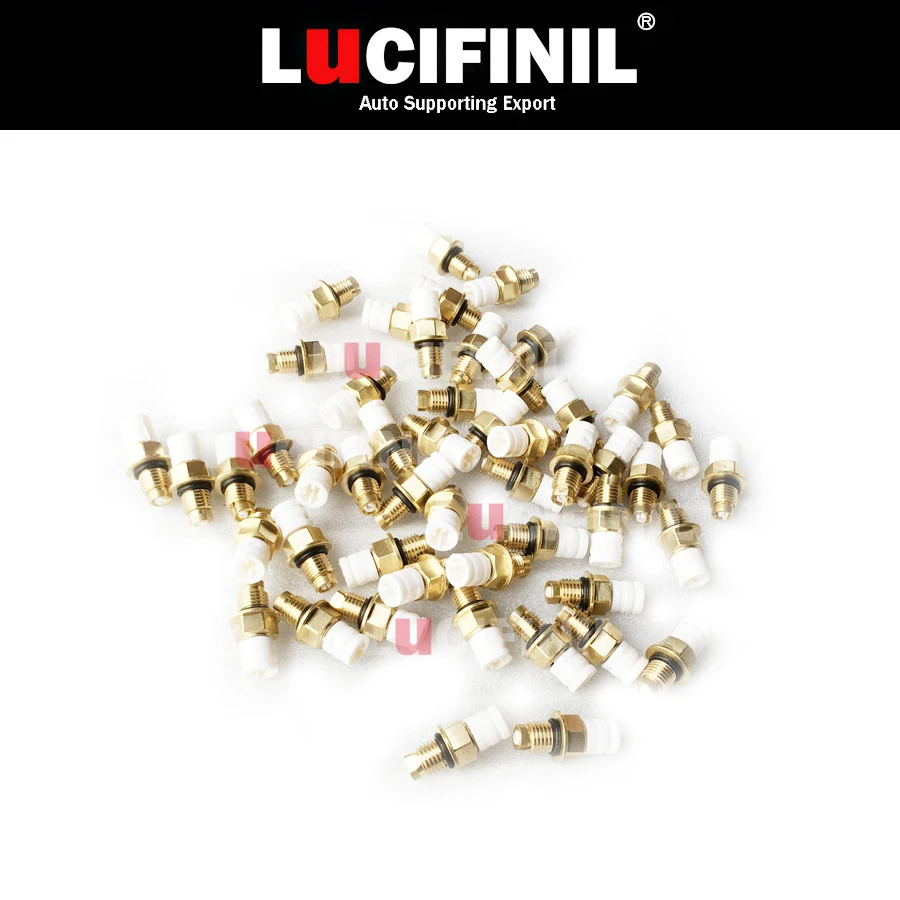 LuCIFINIL 100 шт. трубный шарнир для W220 W221 W164 A8 D4 E66 VW подвесной воздушный клапан медный клапан Ремонтный комплект 2203208213 2203202238