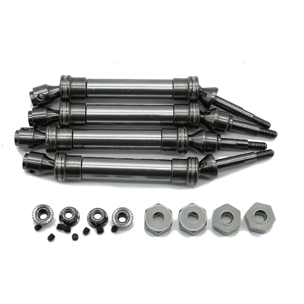 4 шт. #45 стальной передний/задний приводной вал Cvd для 6851R 6851X 6852R 6852X Traxxas 1/10 Stampede 4x4 VXL