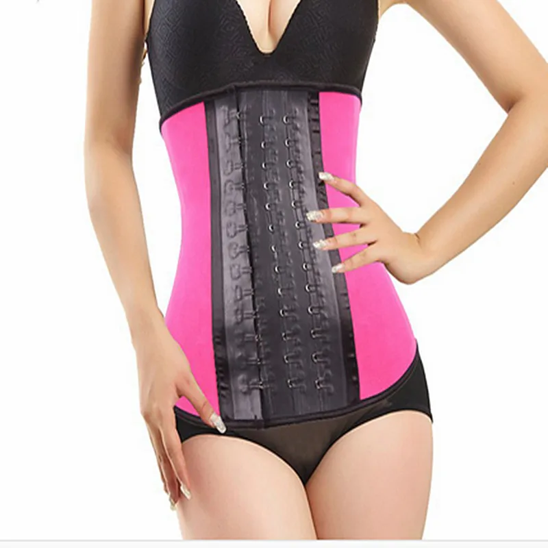 

Body slimming shapewear colombian latex waist trainer latex shapers with latex hook