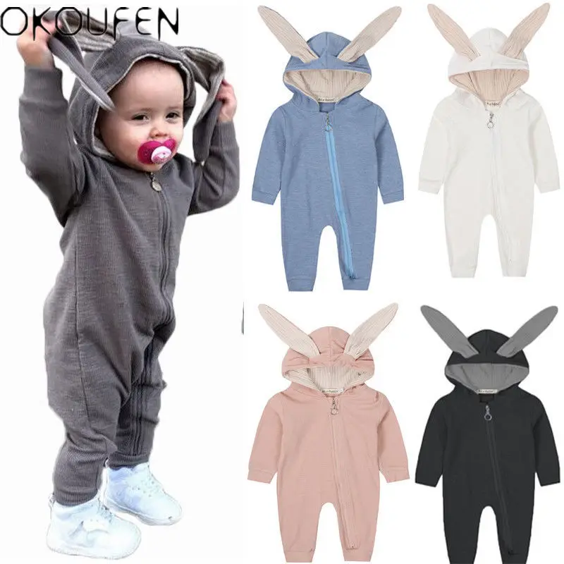 

Newborn Infant Baby Boy Girl Kid Warm Jumpsuit Bodysuit Clothes Outfits