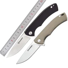 Harnds CK9168WS CK9168 Talisman Folding Knife AUS-8 Blade G10 Handle 60HRC Ball Bearing Outdoor Survival Collection EDC Tool