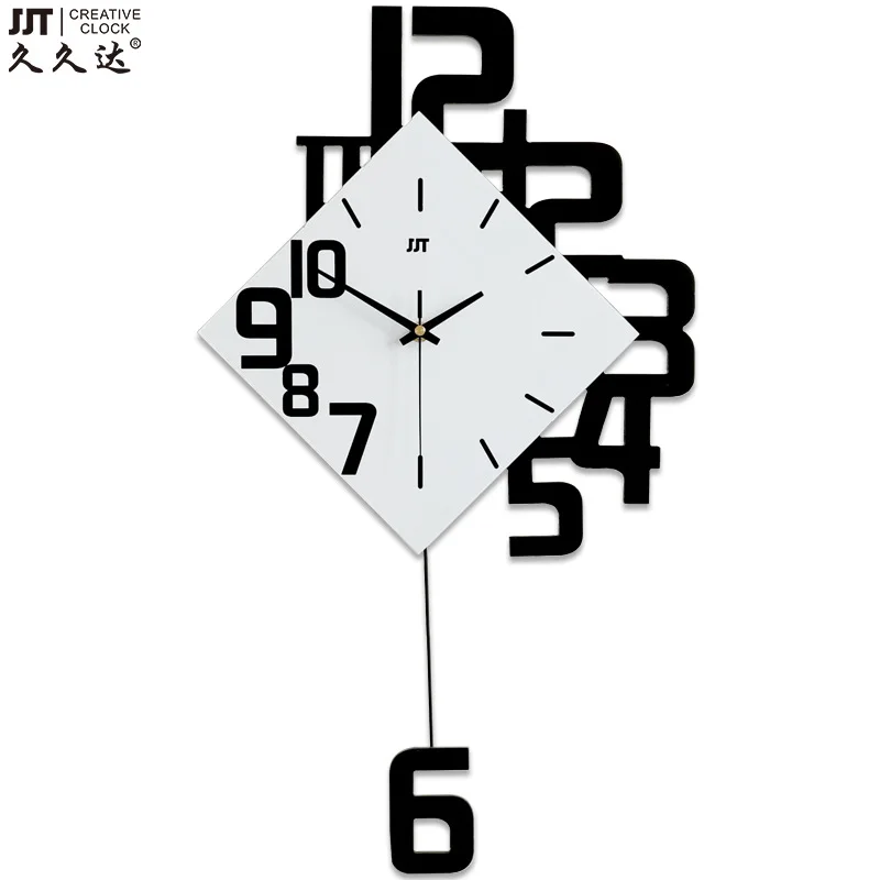 

Creative number fashion wood large wall clock best selling products dropshipping Modern clocks for living room