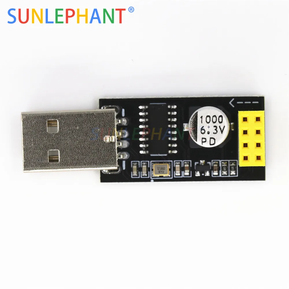 CH340 USB к ESP8266 ESP 01 Wifi модуль адаптер компьютер телефон Беспроводная связь