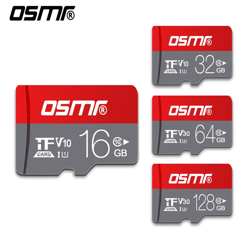 MINI Micro SD card memory disk for drone mp3/MP4 Microsd U3 64 GB 128 32 TF Card flash C10 8 G B16GB | Компьютеры и офис
