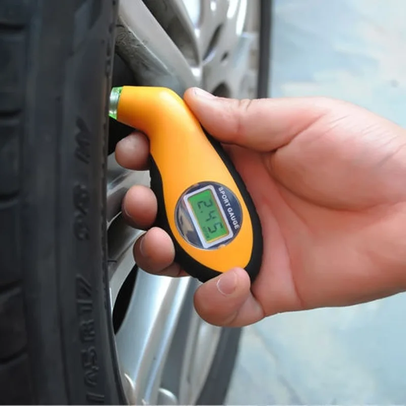 

Digital Tire Pressure Gauge Diagnostic Tools Manometer Barometers Tester LCD Tyre Air Pressure For Auto Car Motorcycle Wheel