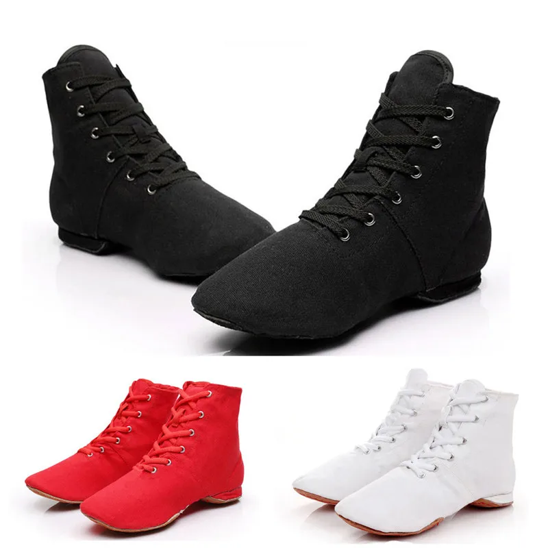 black canvas jazz shoes