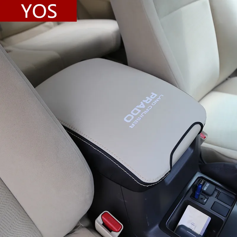 

For Toyota Prado 2010-2019 central armrest box set Prado armrest box anti-dirty pad interior decoration special products