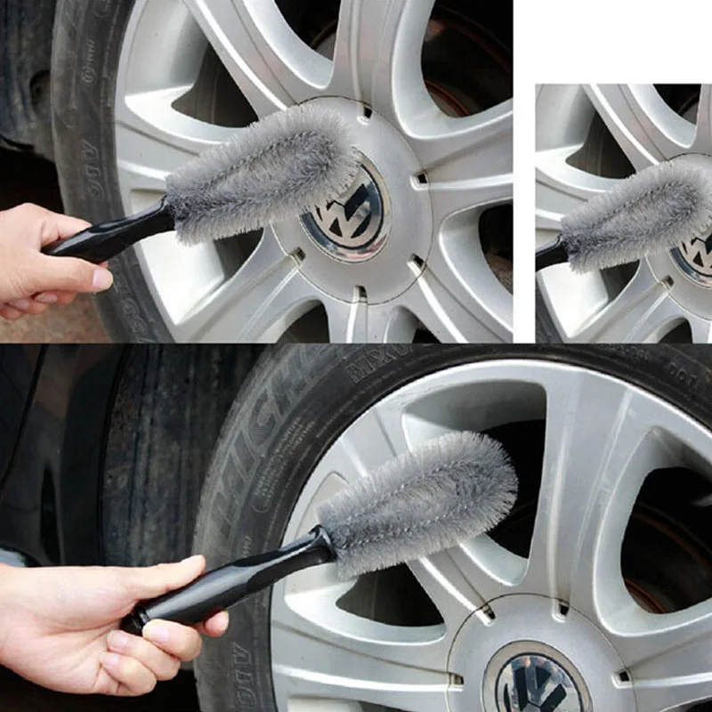 Cleaning Brushes Hot Car Motorcycle Wheel Tire Rim Hub Clean Wash