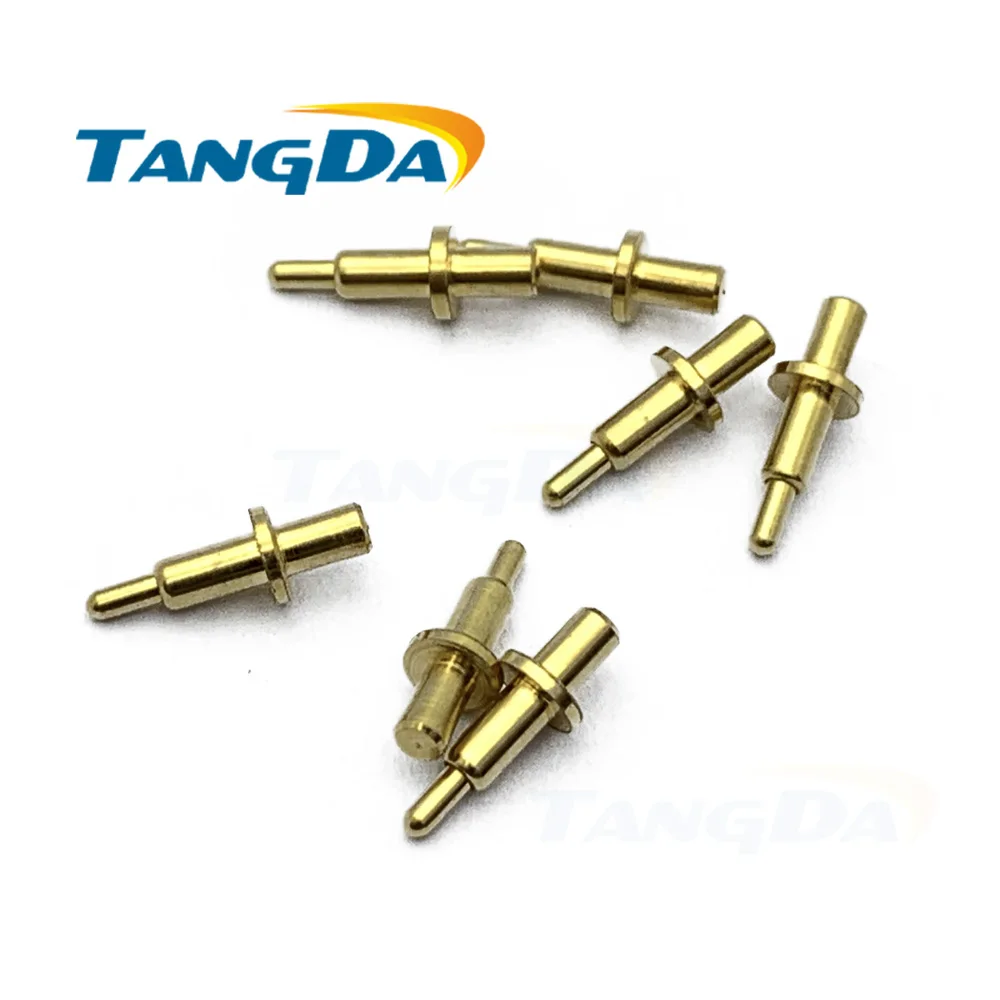 

2.8 8.1 mm diameter 2.8*8.1Hmm pogo pin connector gold plate high current Charger test Expansion antenna Spring pin AG