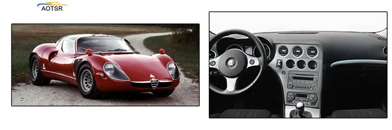 Flash Deal Android 8.0 Car dvd player head unit For Alfa Romeo Spider Alfa Romeo 159 Brera 159 2006+ Sportwagon GPS Navigation radio stereo 3