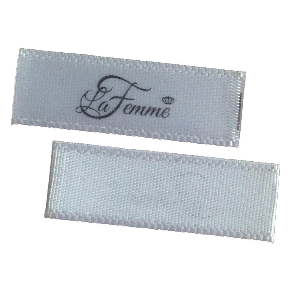 Wholesale Custom Polyester Ribbon Printed Labels for Clothing ...