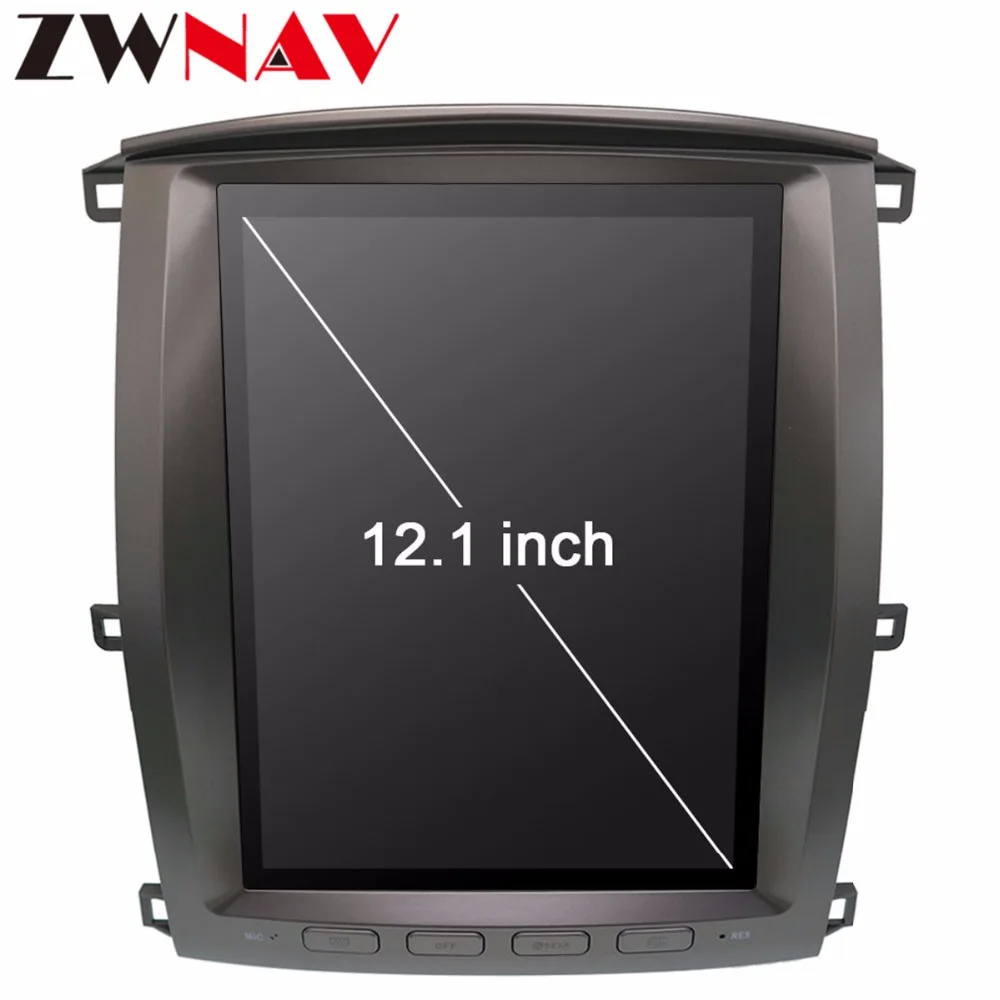 Flash Deal PX6 4+64 Tesla vertical screen Android 8.1 Car dvd Multimedia Player unit for Toyota land cruiser lc100 2002-2007 GPS Navi Radio 3
