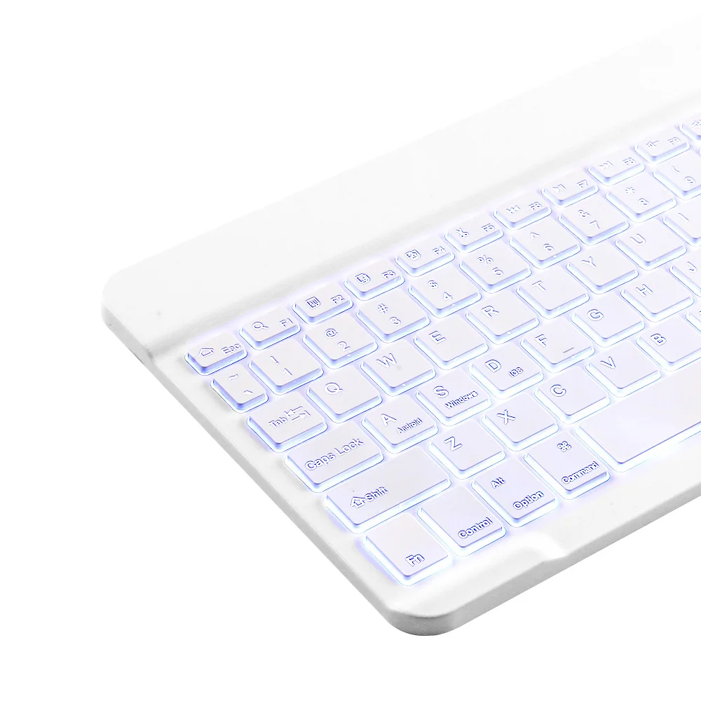 Ультра тонкий 7 цветов с подсветкой беспроводной Bluetooth клавиатура чехол для iPad Air 1 2 iPad 9,7 чехол Pro 9,7 дюймов