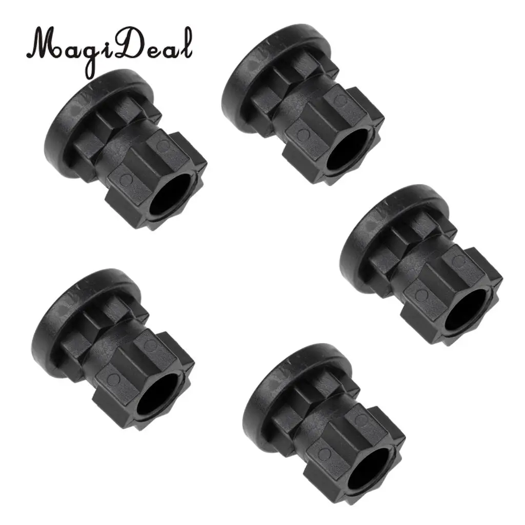 Lightweight Durable 5 Pieces Ram Mount Track Rail Base Adapter for Kayak Boat Fishing Rod Holder Canoeing Rafting Accessories