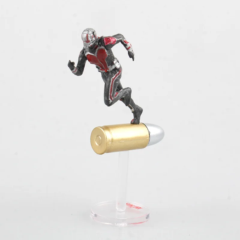 Marvel Civil War Captain America Super Hero Ant Man Wasp Mini PVC Action Figure Collectible Model Kids Toys Doll 6.5cm