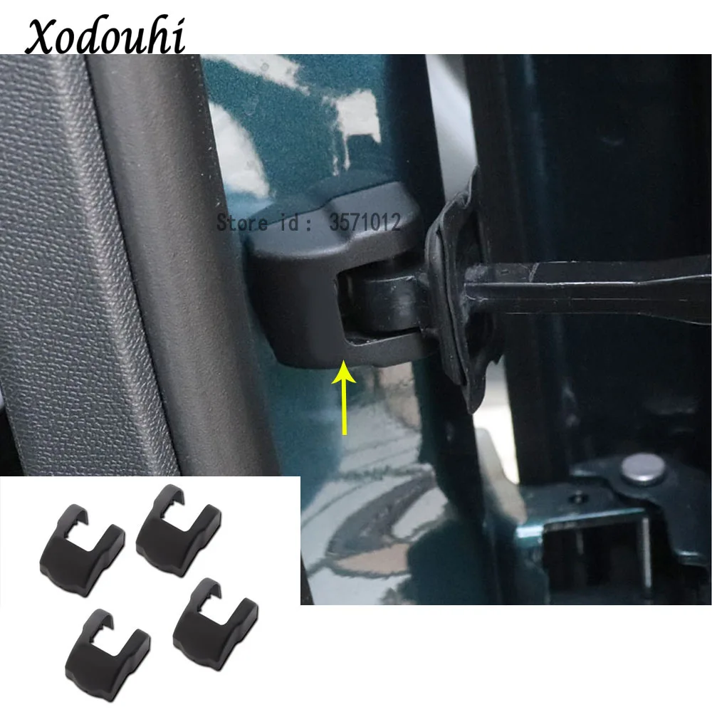 

For Peugeot 3008 GT 3008GT 2016 2017 2018 Car styling anti rust water proof door lock key keys plastic buckle Limit device trim